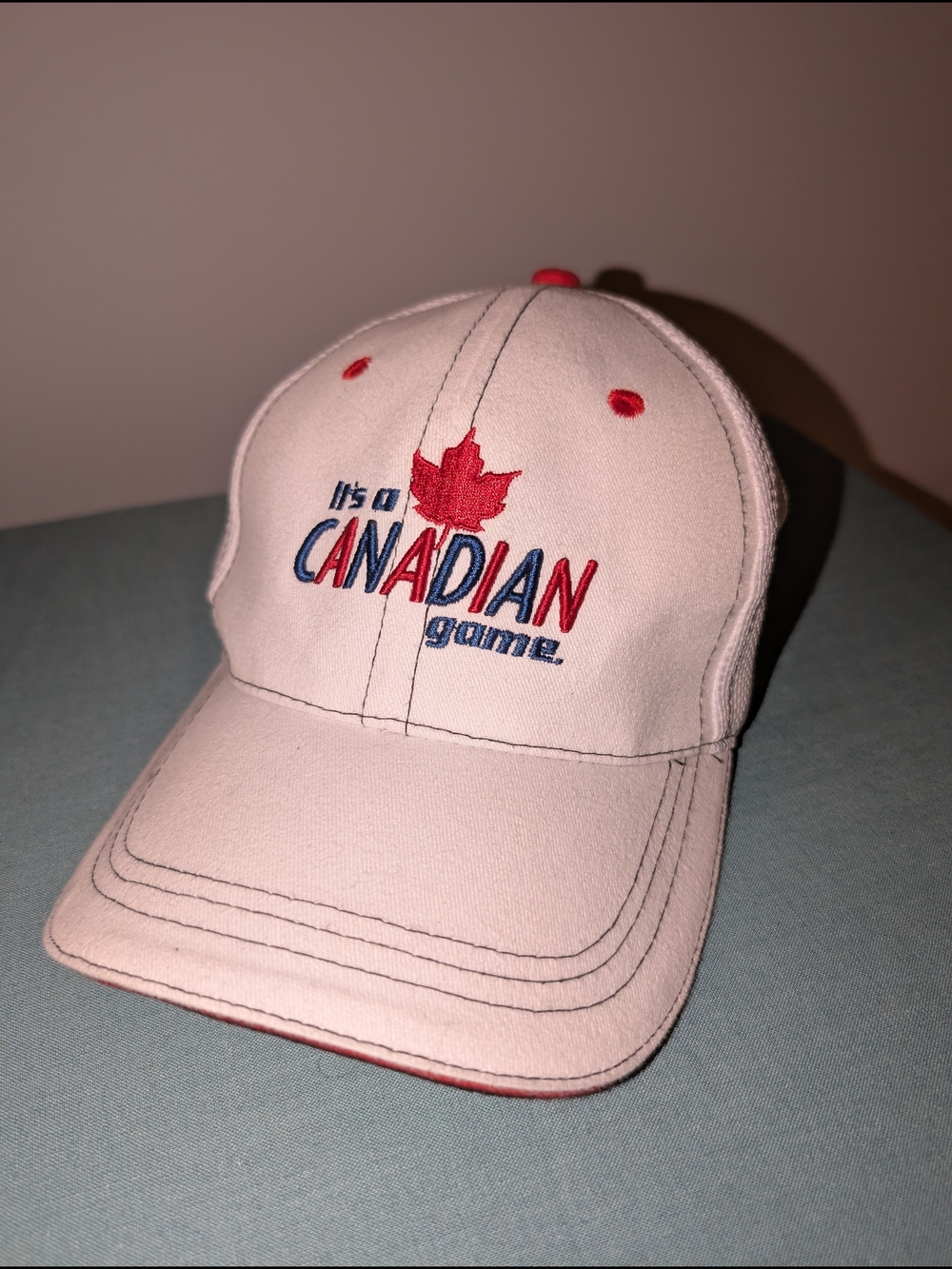 Vintage Molson Canadian 'It's A Canadian Game' Baseball Cap
